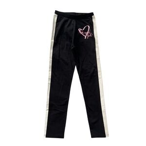 Zara girls size 9 side stripe leggings